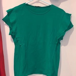 Green Zara T-shirt